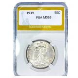 1939 Walking Liberty Half Dollar PGA MS65