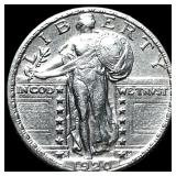 1920-S Silver Standing Liberty Quarter  CLOSELY U