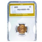 1895 Indian Head Cent PGA MS65+ RD