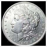 1904 Silver Morgan Dollar CLOSELY  UNCIRCULATED