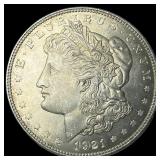 1921-D Silver Morgan Dollar CHOICE BU