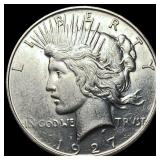 1927-D Silver Peace Dollar CLOSELY  UNCIRCULATED