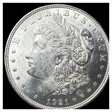 1921 Silver Morgan Dollar CHOICE BU