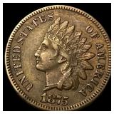 1875 Indian Head Cent CLOSELY UNCIRCULATED