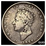 1826 Great Britain Silver Shilling