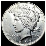 1927 Peace Silver Dollar CLOSELY UNCIRCULATED
