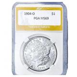 1904-O Morgan Silver Dollar PGA MS69
