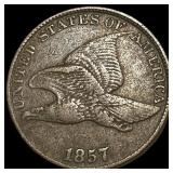 1857 Flying Eagle Cent NICELY CIRCULATED