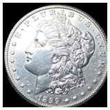 1899-S Silver Morgan Dollar CHOICE AU