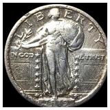 1919-S Standing Liberty Silver Quarter ABOUT  UNC