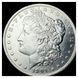 1891-O Silver Morgan Dollar CLOSELY UNCIRCULATED