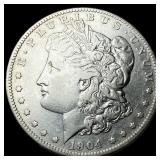 1904-S Silver Morgan Dollar NEARLY UNCIRCULATED