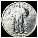 1923 Standing Liberty Silver Quarter CLOSELY  UNC