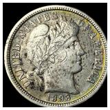 1893-O Silver Barber Dime NEARLY UNCIRCULATED