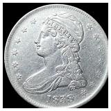 1838 Capped Bust Half Dollar NEARLY  UNCIRCULATED