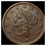 1840 Braided Hair Large Cent CHOICE AU