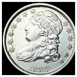 1834 Capped Bust Dime CLOSELY UNCIRCULATED