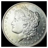 1878 Silver Morgan Dollar CLOSELY UNCIRCULATED