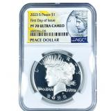 2023-S Silver Peace Dollar NGC PF70 Ultra Cameo