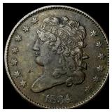 1834 Classic Head Half Cent CLOSELY  UNCIRCULATED