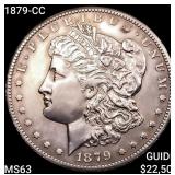 1879-CC Morgan Silver Dollar CHOICE BU