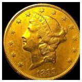 1899-S Gold $20 Liberty Head Double Eagle  CLOSEL