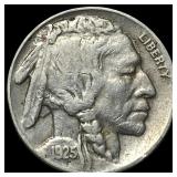 1925-S Buffalo Nickel LIGHTLY CIRCULATED