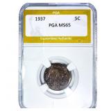 1937 Buffalo Nickel PGA MS65