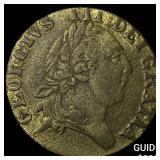 1790 Jeton Brass Half Penny