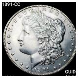 1891-CC Morgan Silver Dollar CHOICE BU