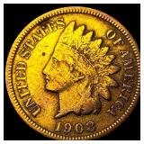 1908-S Indian Head Cent CLOSELY UNCIRCULATED