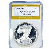 2006-W Silver Eagle PGA PR70 DCAM