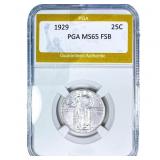 1929 Standing Liberty Quarter PGA MS65 FSB