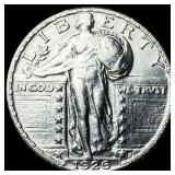 1926 Standing Liberty Silver Quarter CLOSELY  UNC