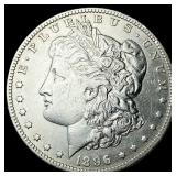 1896-O Silver Morgan Dollar NEARLY UNCIRCULATED