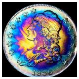 1836 Silver Capped Bust Half Dollar CLOSELY UNCIRC