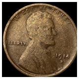 1914-D Lincoln Wheat Cent HIGH GRADE
