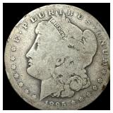 1895-S Silver Morgan Dollar NICELY CIRCULATED