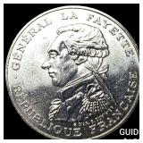 1987 France Silver 100 Francs