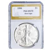 1996 Silver Eagle PGA MS70
