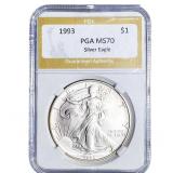 1993 Silver Eagle PGA MS70
