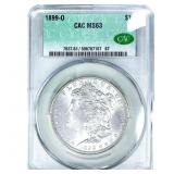 1899-O Morgan Silver Dollar CAC MS63