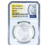 2023 Morgan Silver Dollar NGC MS70