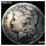 1889-CC Morgan Silver Dollar LIGHTLY CIRCULATED