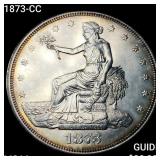 1873-CC Silver Trade Dollar CHOICE BU