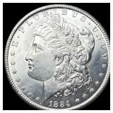 1884-CC Silver Morgan Dollar UNCIRCULATED