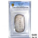 [1863] Japan-Akita Silver 6 Monme 4 Bu JNDA 09-72