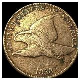 1858 Copper-Nickel Flying Eagle Cent HIGH  GRADE