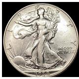 1938-D Silver Walking Liberty Half Dollar  CLOSEL