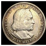 1893 Silver Columbian Expo Half Dollar  CLOSELY U